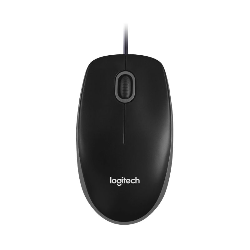 Logıtech Corded Mouse B100 - Business Emea - Black 910-003357 — Kompüterlər və noutbuklar, Bakı