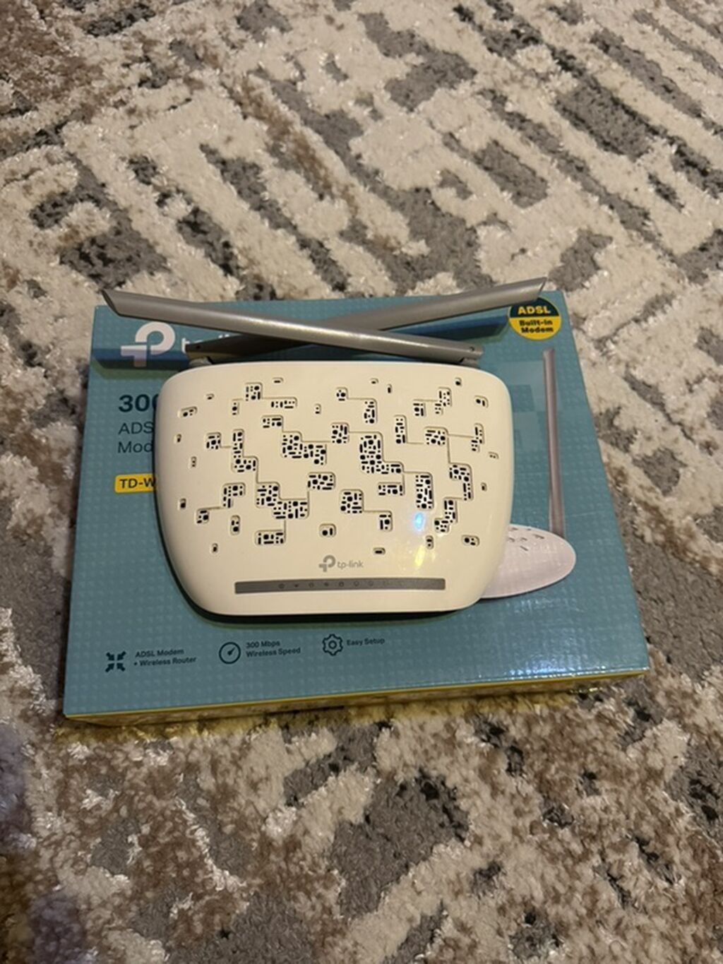 TP-Link TD-W8961N ADSL2+ Modem Router - 300 Mbps Wi‑Fi sürəti — Şəbəkə və server avadanlığı, Bakı (2)