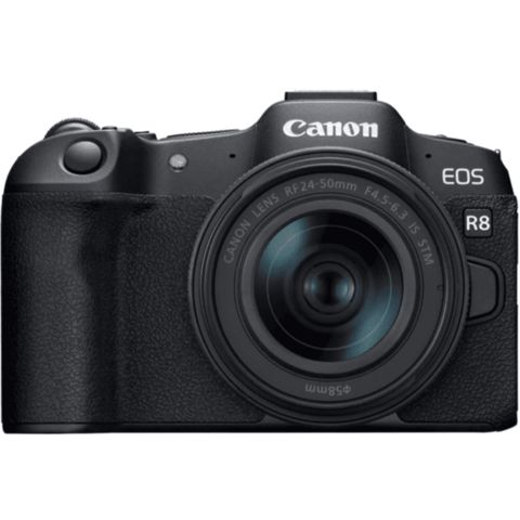 Fotoaparat Canon EOS R8 + Lens RF24-50 F4.5-6.3 IS STM 5803C016 — Bakı