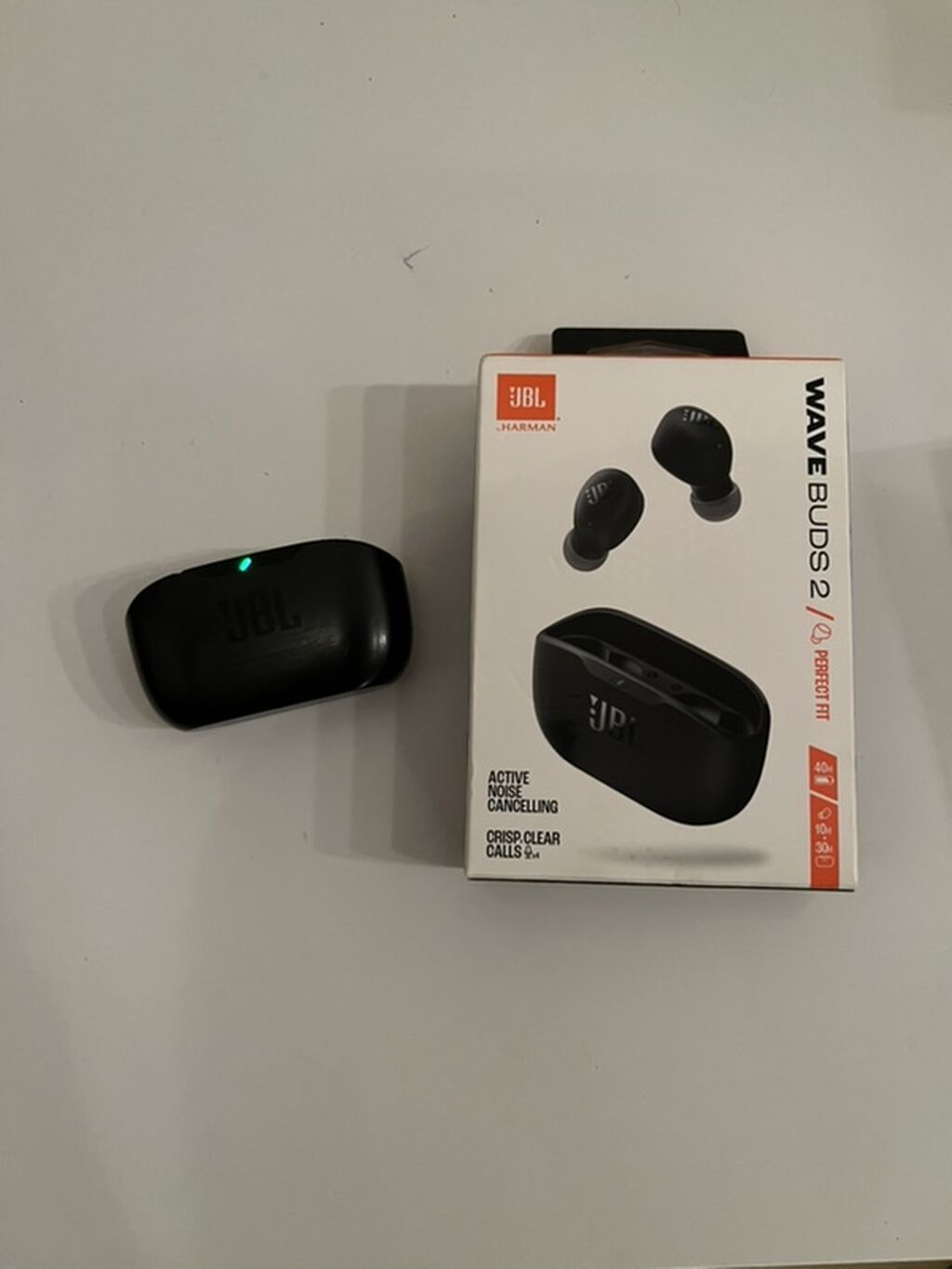 JBL Wave Buds 2 tam simsiz qulaqcıqlar - Rəng: qara - Aktiv Səs-küyün — Qulaqcıqlar, Bakı (3)