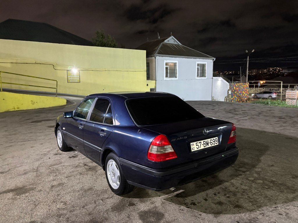 Mercedes C 200, 2.0 L, 1996 il, 338 000 km 57-BM-699 — Avtomobillər, Bakı (4)