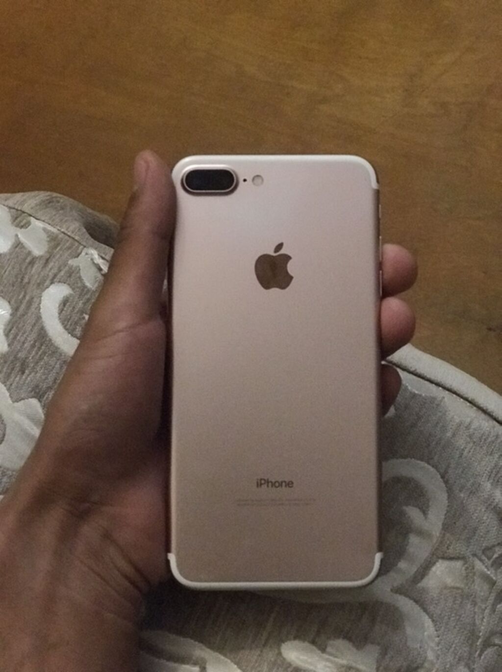 IPhone 7 Plus, 32 GB, Rose Gold, Barmaq izi — Apple iPhone, Bərdə