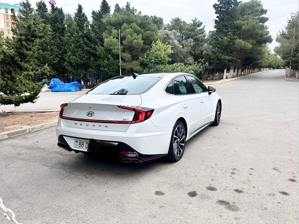 Hyundai Sonata, 1.6 L, 2020 il, 200 000 km — Avtomobillər, Bakı (2)