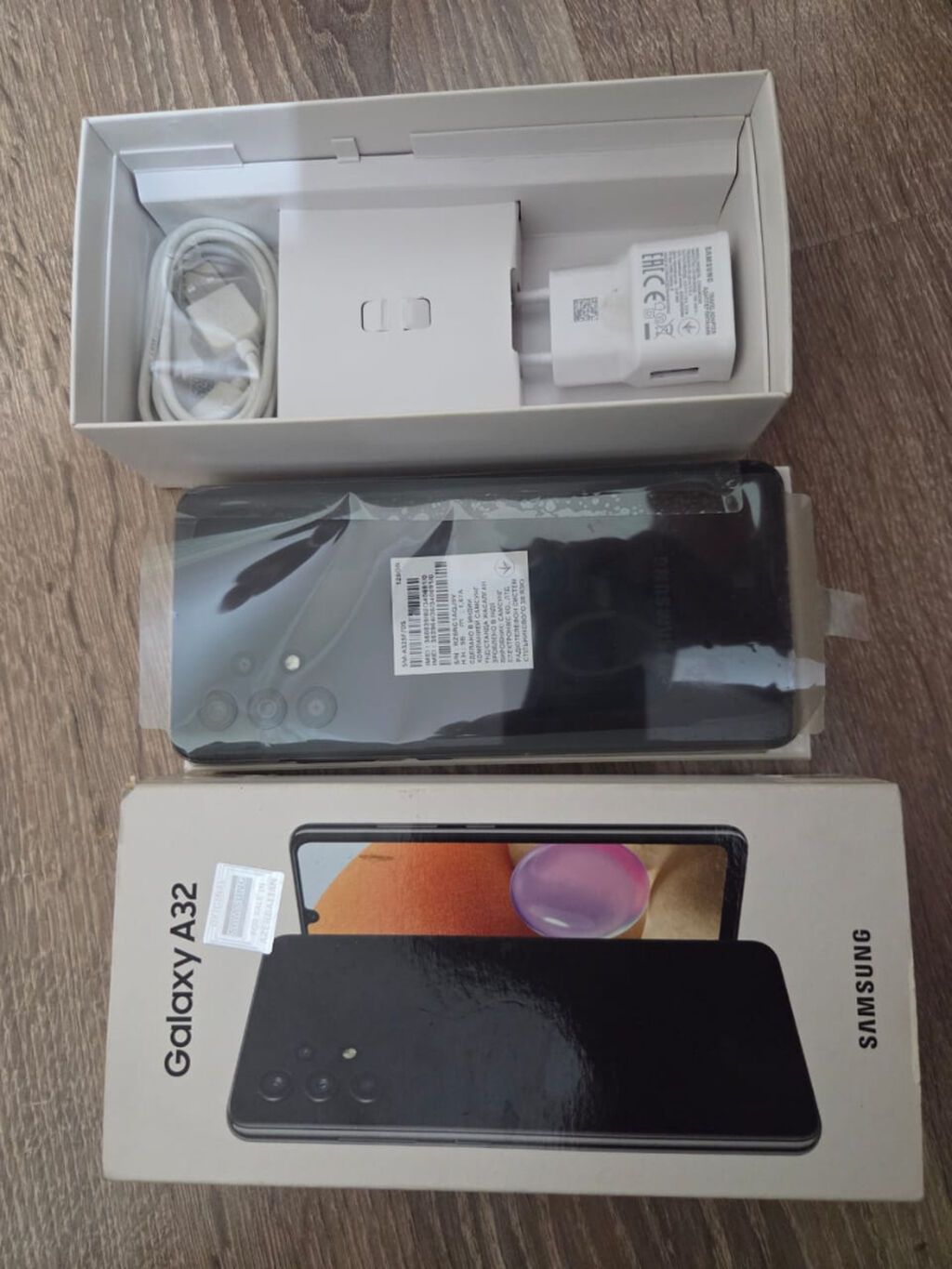 Samsung Galaxy A32, 128 GB, rəng - Qara, Sensor, Barmaq izi, İki sim kartlı — Samsung, Bakı (2)