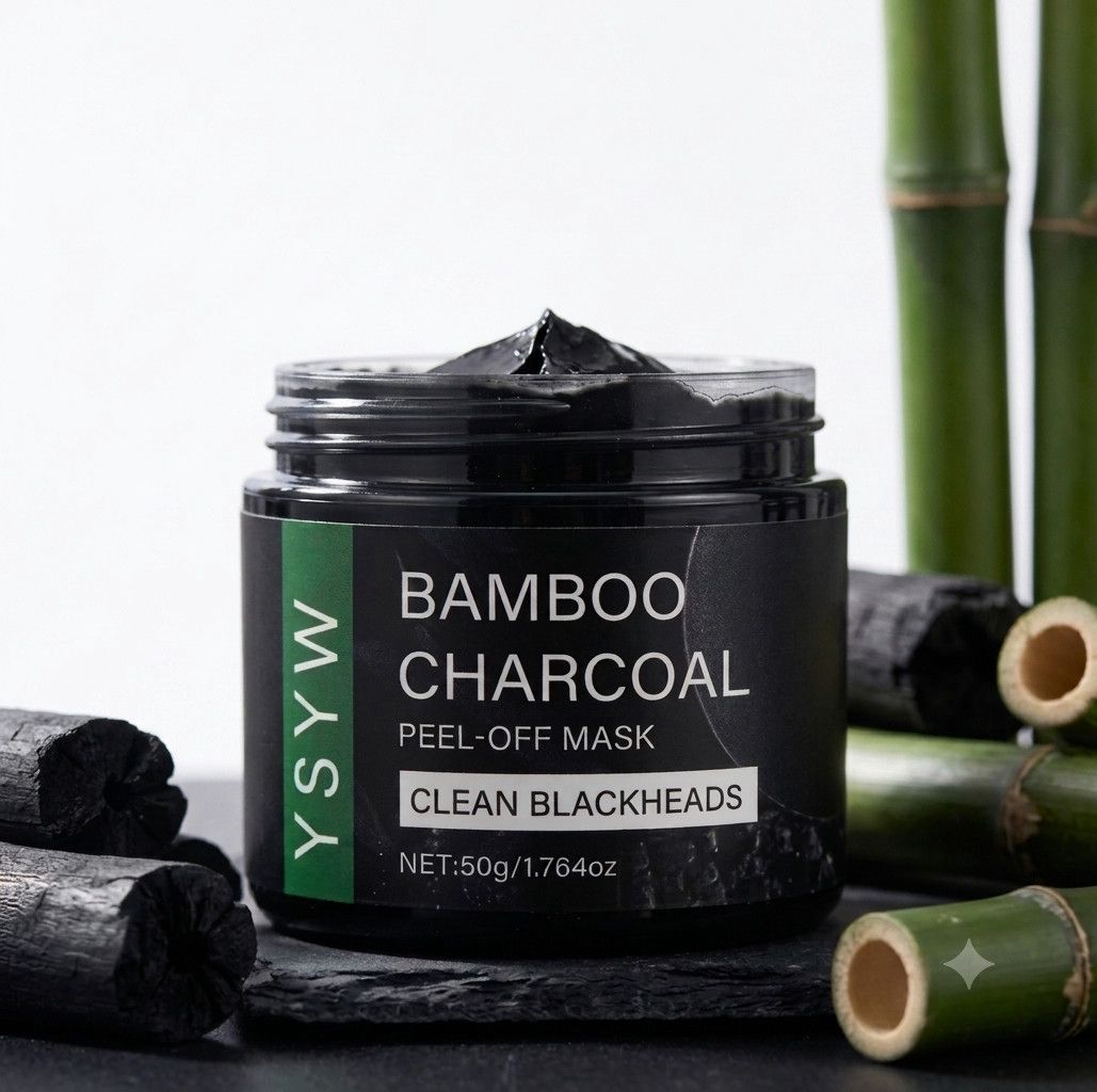 Üz üçün maska-plyonka Bamboo Charcoal Peel-Off 50 q — Mallar, Bakı (2)
