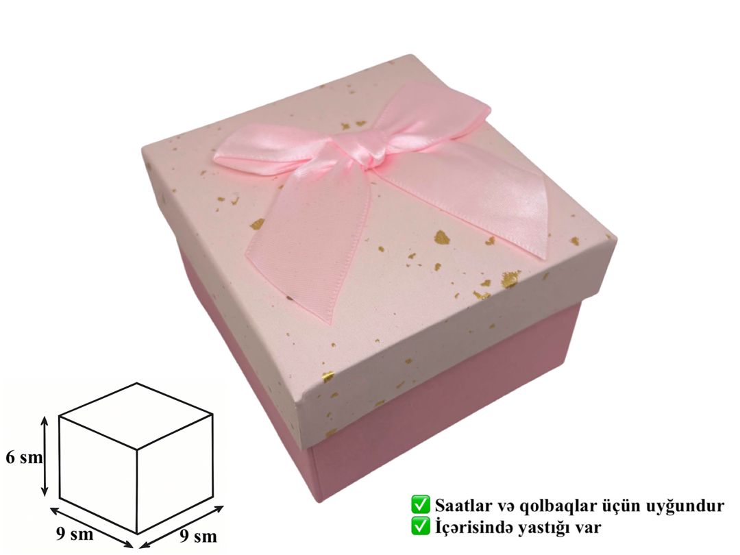 Hədiyyəlik qutu me_boxpp, çəhrayı — Mallar, Bakı (2)