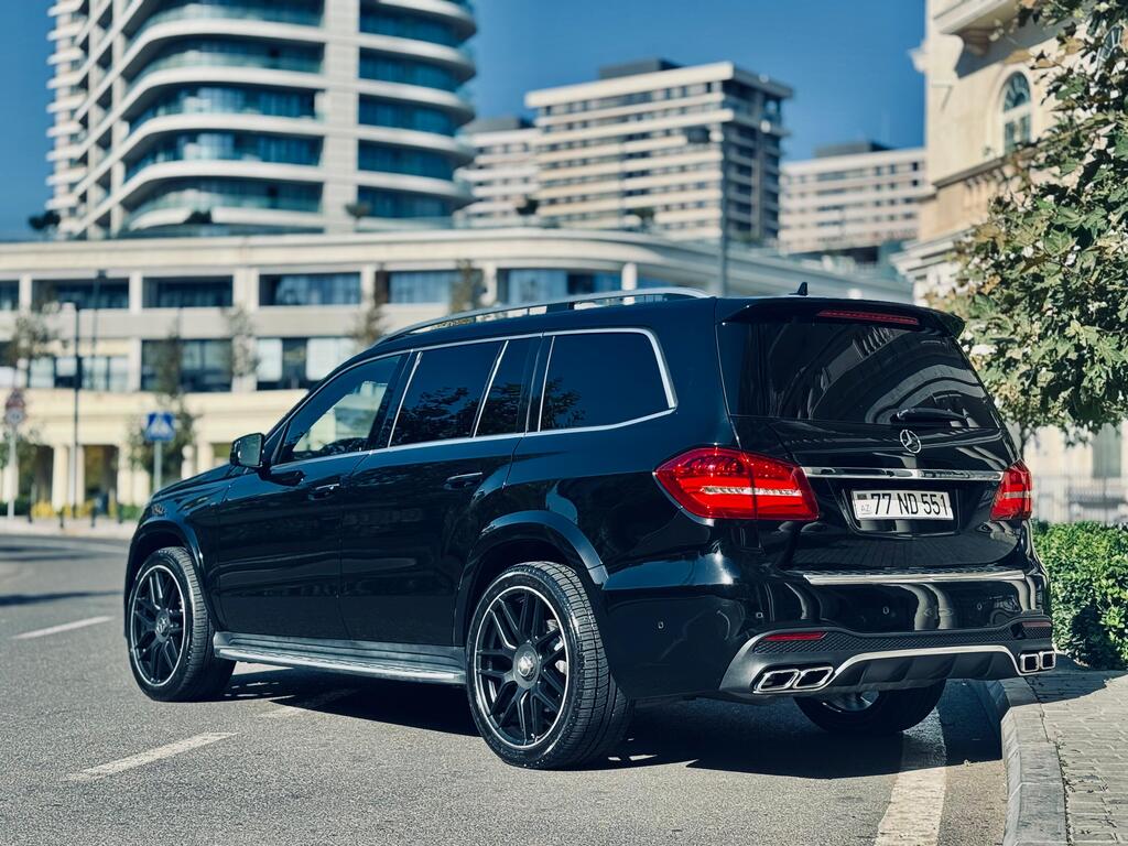 Mercedes GLS 450 4MATIC, 3.0 L, 2018 il, 83 000 km — Avtomobillər, Bakı (4)