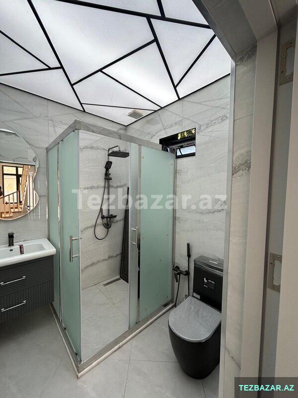 İki mərtəbəli həyət evi satılır — Ev, villa, Bakı (6)