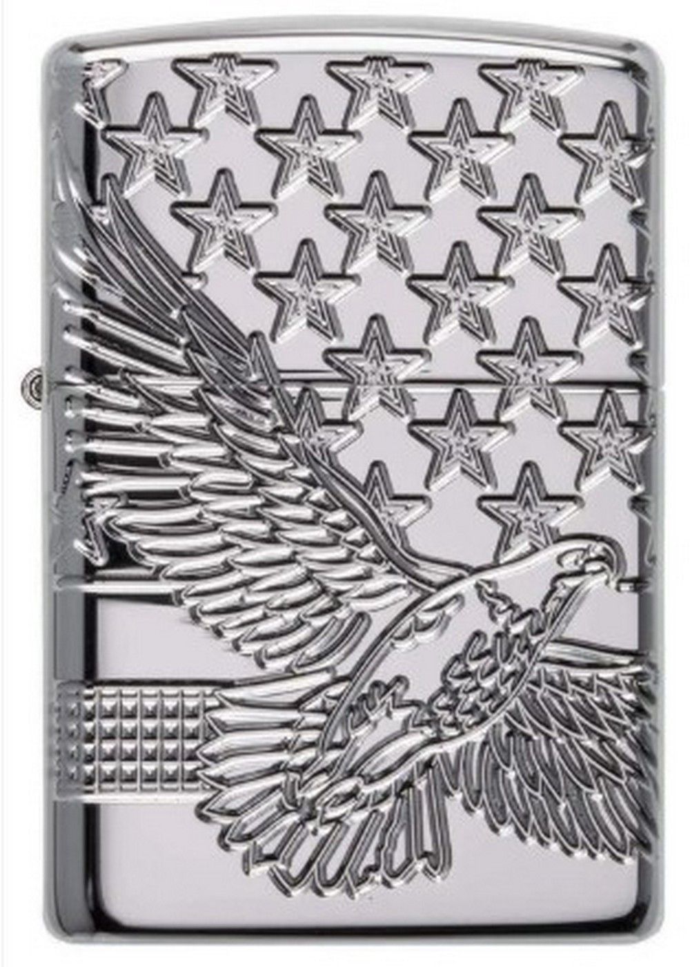 Зажигалка Zippo Бензиновая Латунь Серебристый 10 ml 49027 — Mallar, Bakı