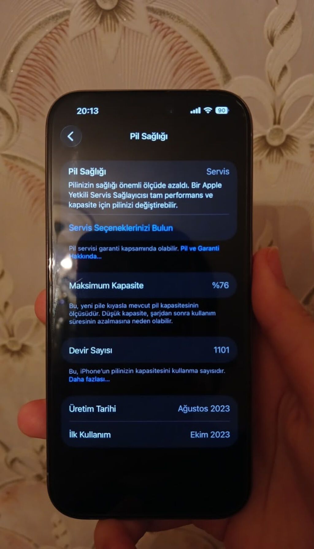IPhone 15 Pro, 256 GB, Natural Titanium, Face ID — Apple iPhone, Bakı (3)