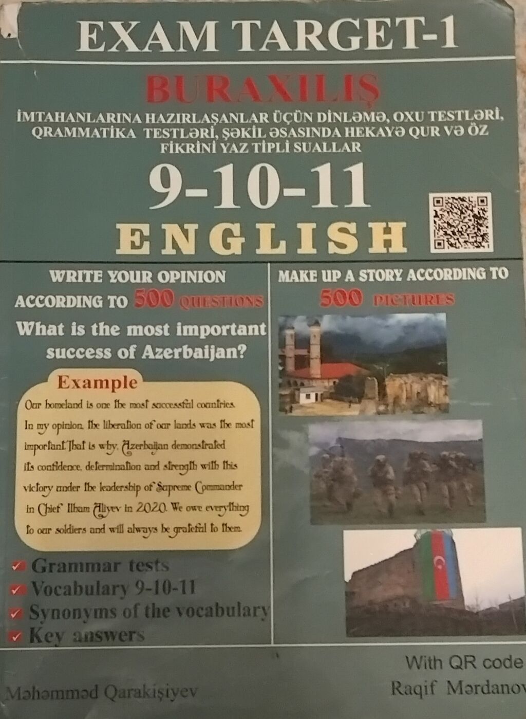 Məhsul: “Exam TARGET-1 – Buraxılış (English) 9-10-11” Təsvir: - 9, 10 — Kitablar, Gəncə