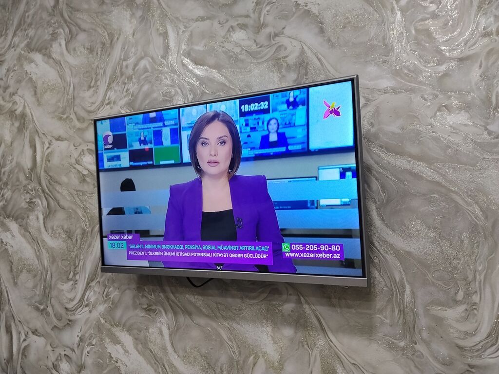 Yeni Televizor Ergo LED ekran 32" Ünvandan götürmə — Televizorlar, Saray (5)