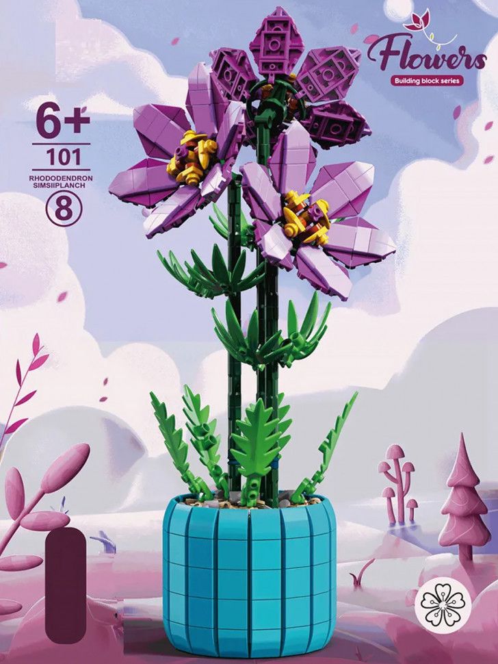 Konstruktor Zuanma Flower, 101 element — Mallar, Bakı