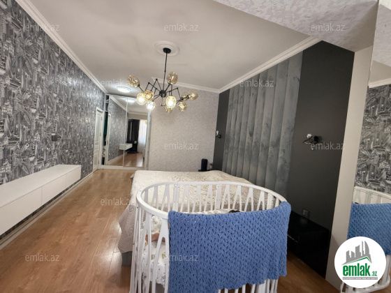 Satılır 4 otaqlı 160 m² yeni tikili Həzi Aslanov m — Mənzil (8)