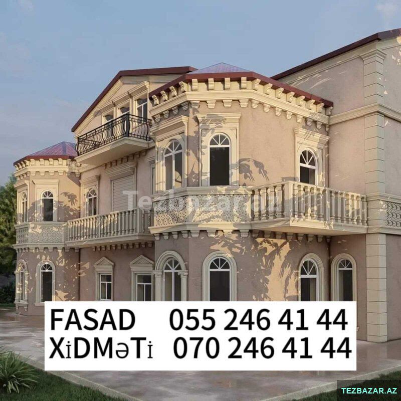Fasad Islerinin Gorulmesi — Fasad işləri, Bakı (2)