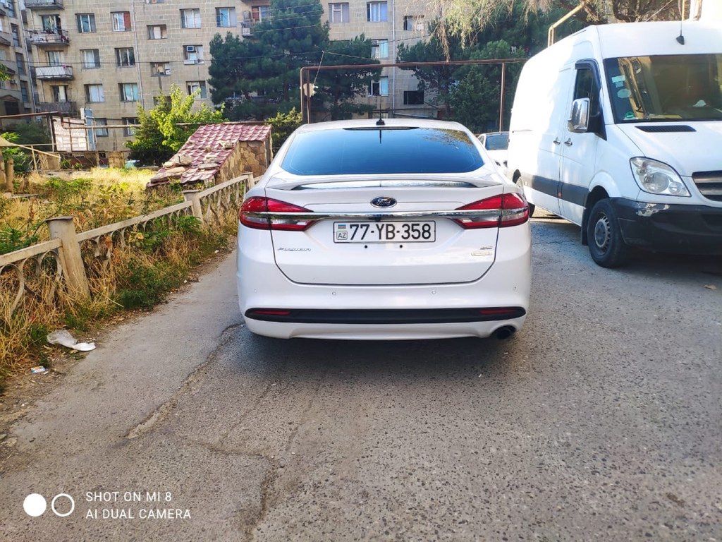 Ford Fusion (North America), 1.5 L, 2016 il, 240 000 km 77-YB-358 — Avtomobillər, Bakı (2)