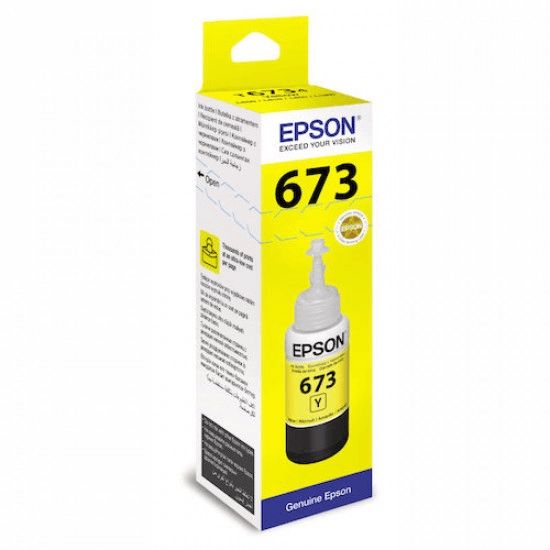 Epson Kartric L800 Yellow ink bottle 70ml C13T67344A — Printerləri, Bakı