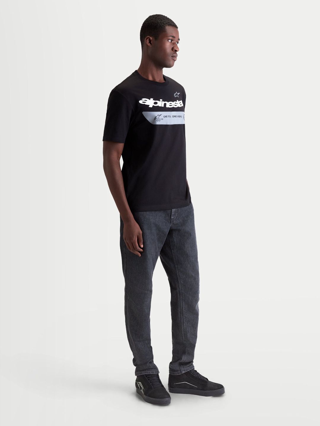 Futbolka Alpinestars Singular CSF, qara, pambıq/poliester, ölçü L — Mallar, Bakı (3)