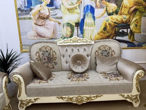 Yeni deyil işlenib Klassik üslubda 3 hissəli mebel dəsti - Tərkibi — Bakı