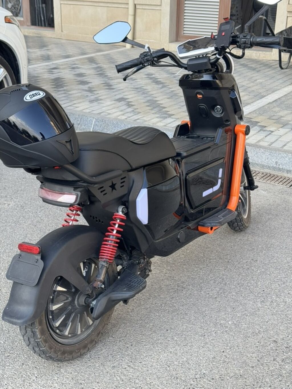 60v30ah batereya tutumu Tam şarjla 70-80km məsafə (çəkiyə və küləyə — Mopedlər və skuterlər, Digah (4)