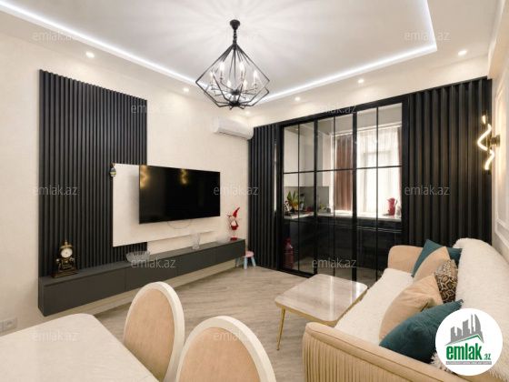 Satılır 2 otaqlı 55 m² yeni tikili Xətai r — Mənzil