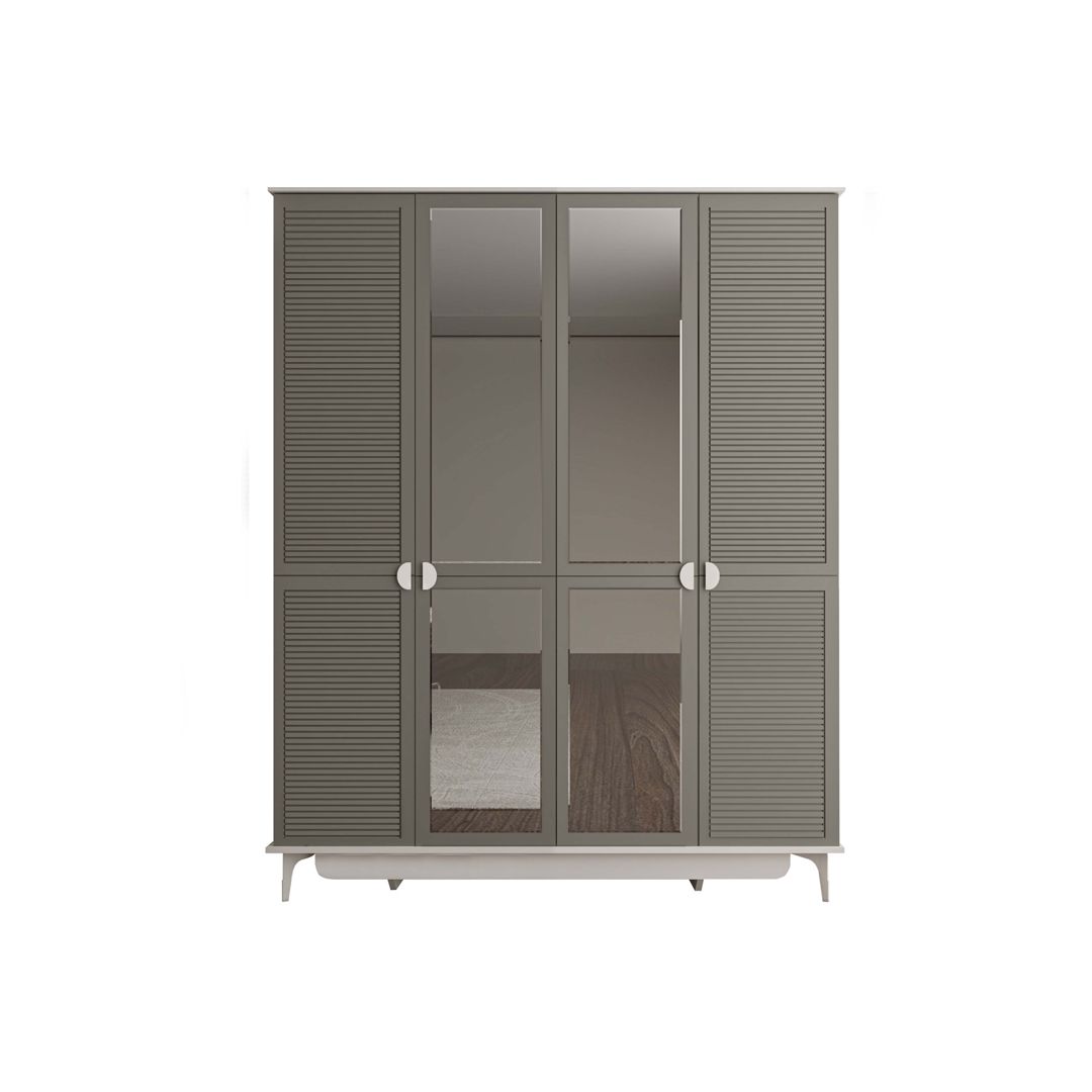 Şkaf, Mdf/dsp, Boz, 214x183 sm — Şkaflar, Bakı
