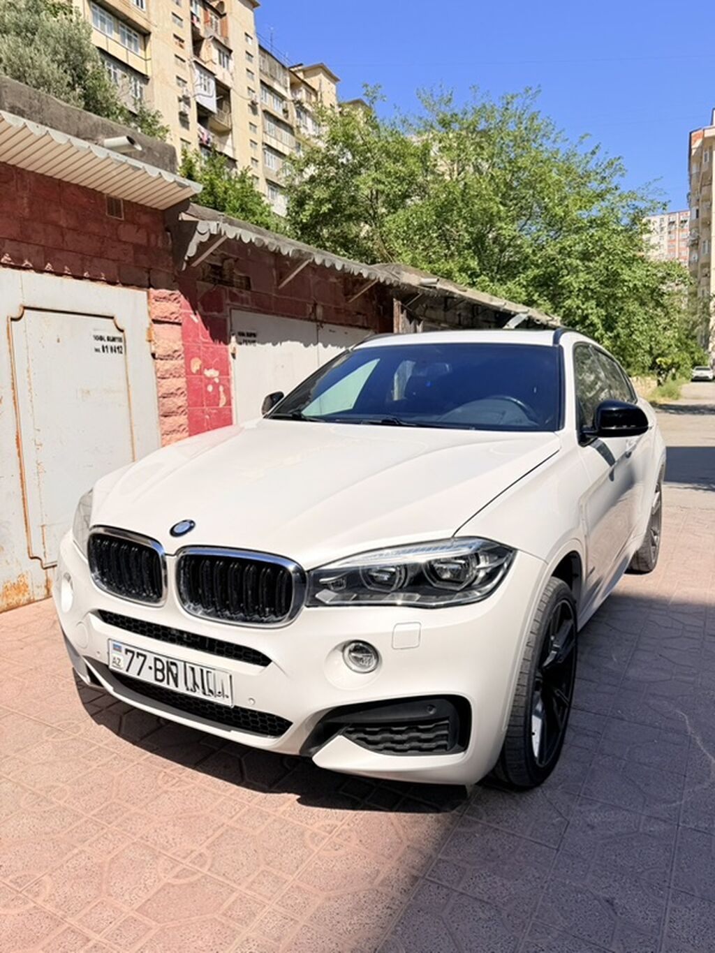 BMW X6M – Sport tunung 3.5 Twin Turbo 730 a/g.Version Full 77-BN-720 — Avtomobillər, Bakı (8)