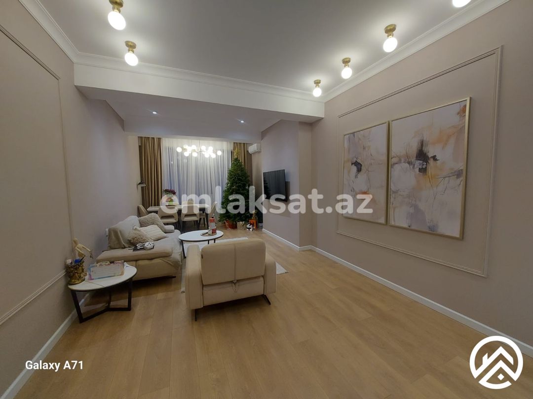 Satılır 2 otaq yeni tikili 79.5 m², Xətai metrosu — Mənzil, Bakı (3)