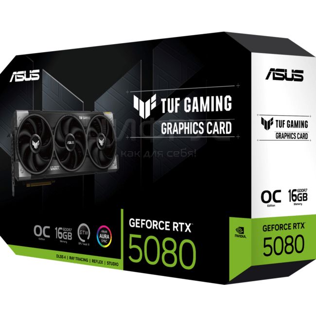 Qrafik kart ASUS TUF Gaming RTX 5080 16GB OC Edition 90YV0M30-M0NA00 — Qrafik kartlar, Bakı
