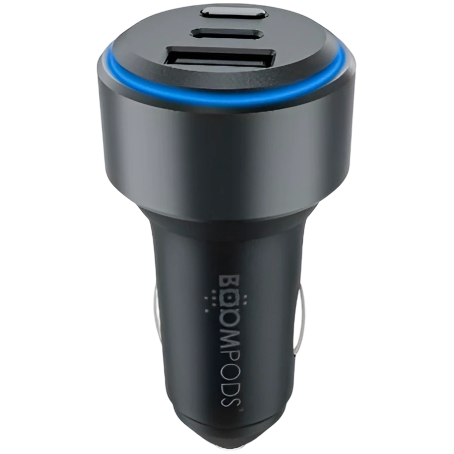 Avtomobil üçün adapter Boompods Usb/usb-c, 30 Vt, Boz — Şarj cihazları, Bakı (2)