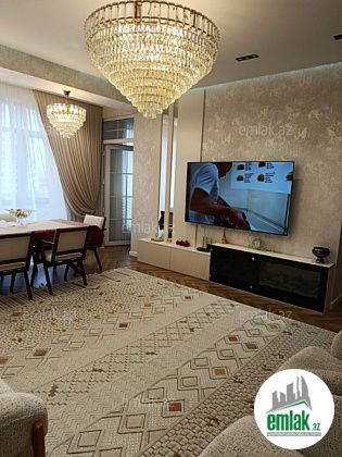 Satılır 3 otaqlı 120 m² yeni tikili İnşaatçılar m — Mənzil (3)