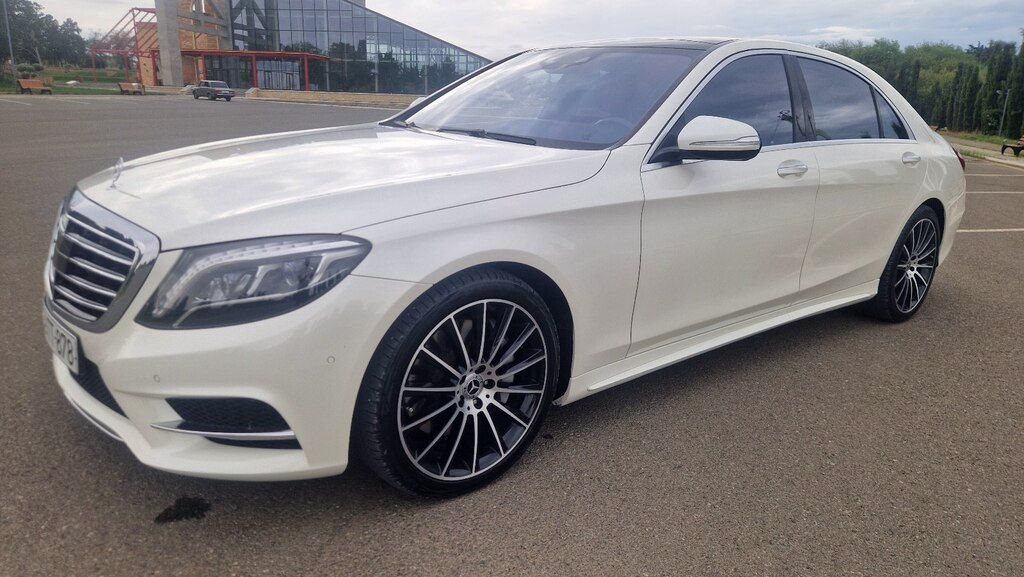Mercedes S 500, 4.7 L, 2014 il, 160 000 km 10-TT-878 — Avtomobillər, Gəncə (4)