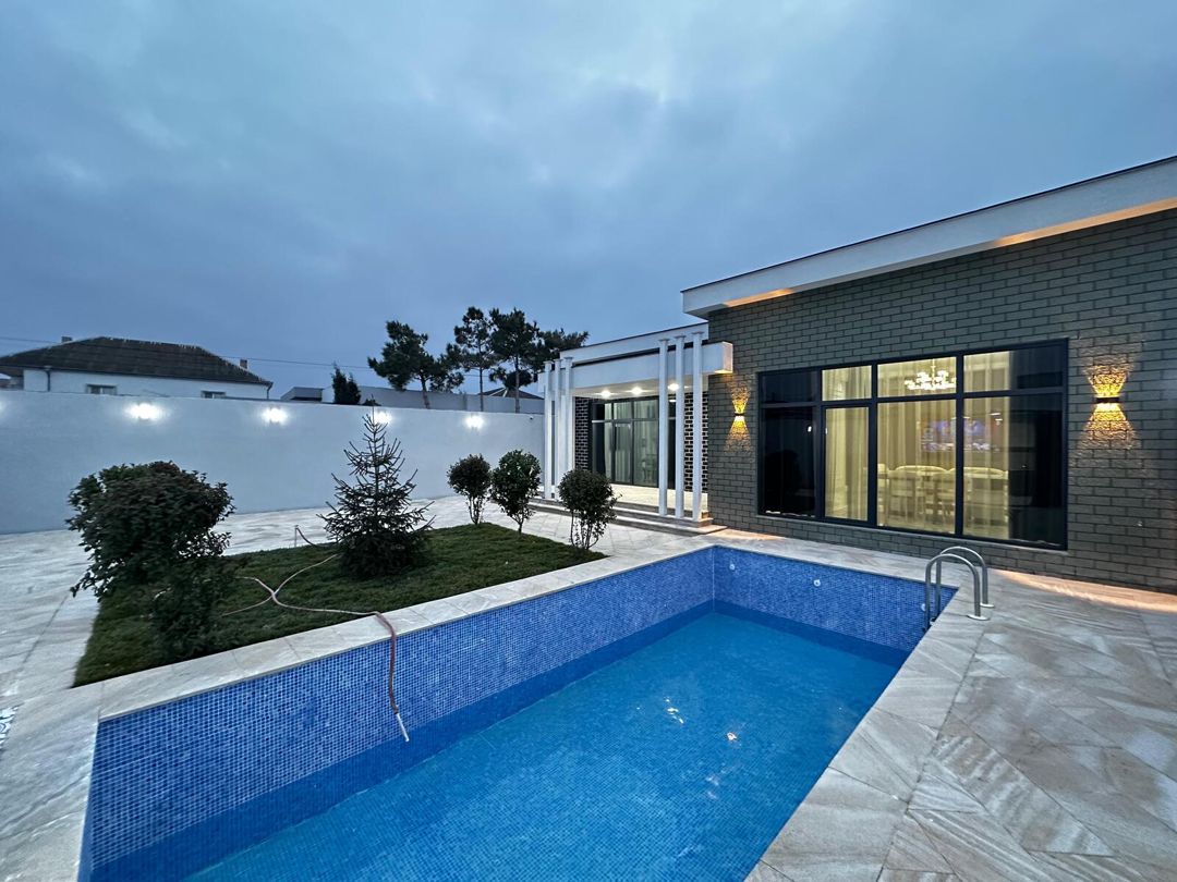 Satılır 4 otaqlı həyət evi/bağ evi 180 m² — Ev, villa, Bakı (2)