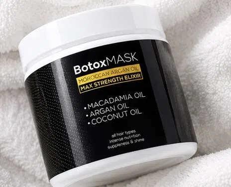 Saç maskası BotoxMASK Moroccan Argan Oil — Saç qayığı, Bakı (3)