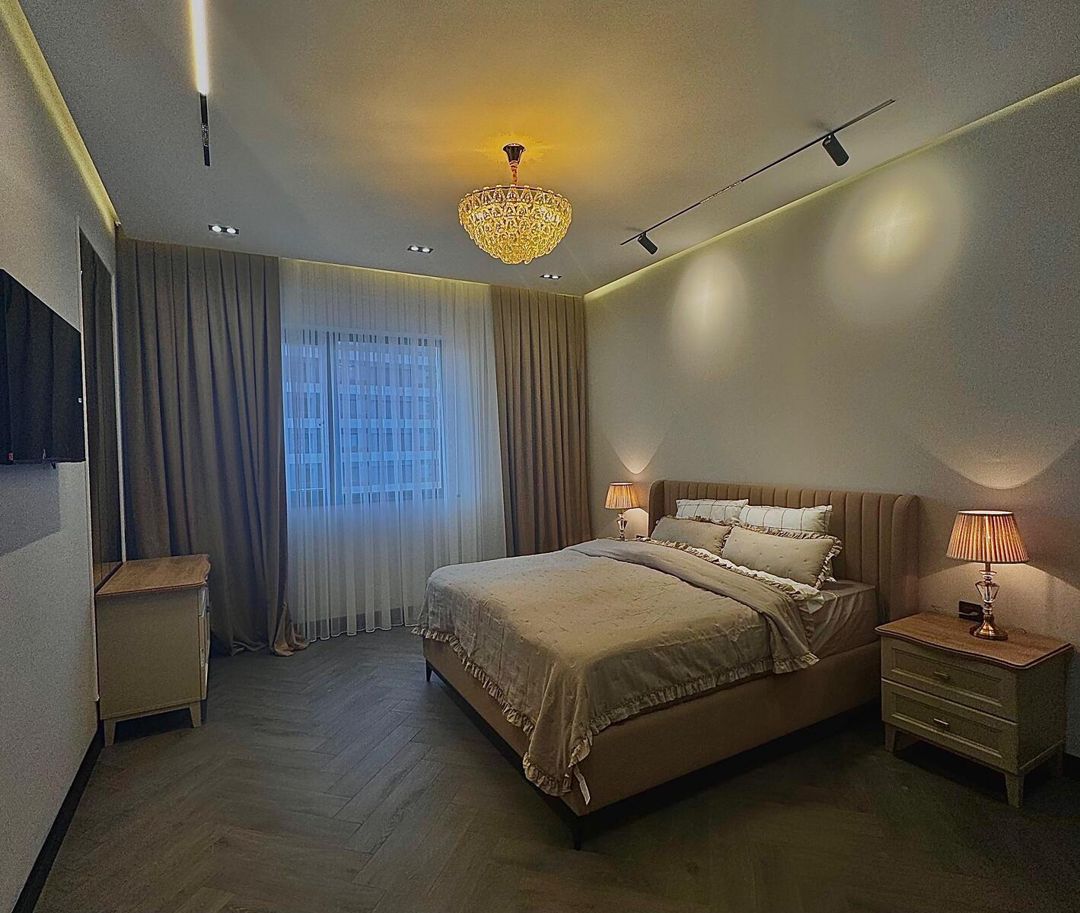 İcarəyə verilir 3 otaqlı yeni tikili 140 m² — Mənzil, Bakı (10)