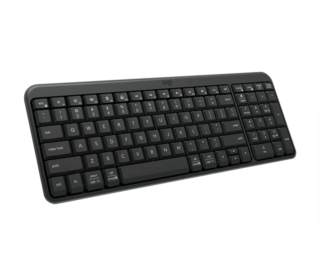 Logıtech K250 Compact Bluetooth Wireless Keyboard - Graphıte - RUS - 2.4GHZ/BT - INTNL-973 920-013452 — Kompüterlər və noutbuklar, Bakı (3)