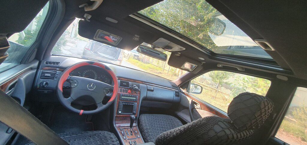 Mercedes E 220, 2.2 L, 2000 il, 486 690 km — Avtomobillər, Bakı (7)