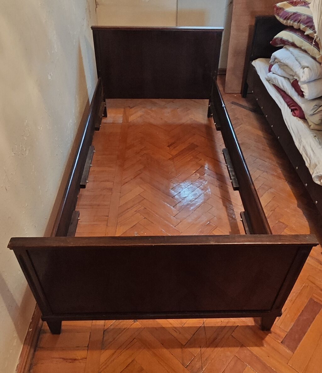 İşlənmiş, Təknəfərlik çarpayı, Bazasız, Matras ilə, Siyirməsiz, Rumıniya — Yataqlar, Bakı (2)
