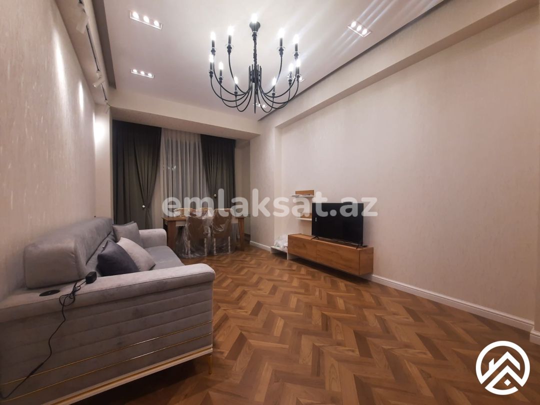 Kirayə (aylıq) 2 otaq yeni tikili 77 m², Nəsimi — Mənzil, Bakı