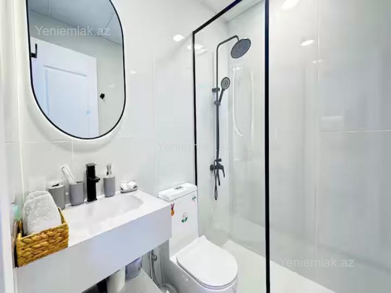 Günlük 2 otaqlı Bina evi menzil (Yeni tikili), 70 m², Nəsimi rayonu — Mənzil, Bakı (4)