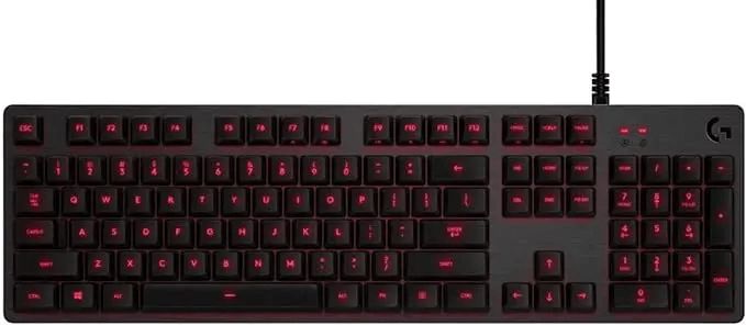 Klaviatura Logıtech G413 Mechanical Gaming Keyboard - Carbon - RUS - USB- RED LED 920-008309 — Kompüterlər və noutbuklar, Bakı