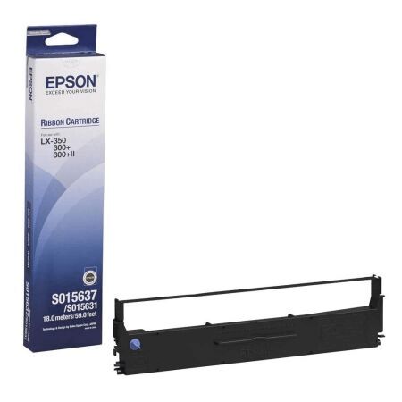 Epson Black ribbon cartridge for LX-350 C13S015637 — Printerləri, Bakı