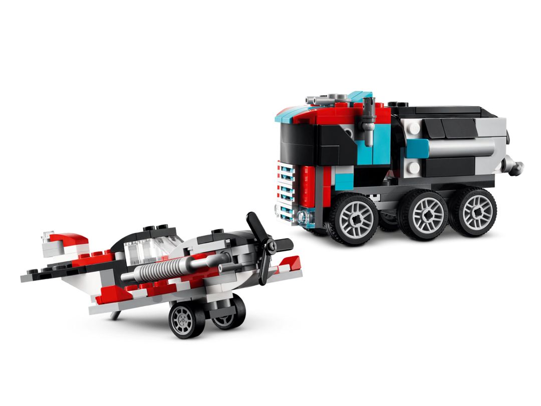 Konstruktor No Brand Creator Flatbed Truck with Helicopter 31146 — Mallar, Bakı (3)