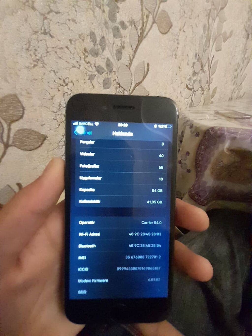 IPhone SE, 64 GB, Qara — Apple iPhone, Gəncə (8)