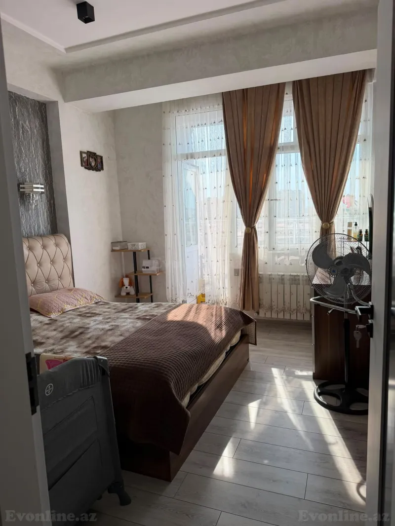Satılır 4 otaqlı Mənzil Yeni tikili 84 m² Bakı, Abşeron r., Avtovağzal m., Masazır — Mənzil, Bakı (3)