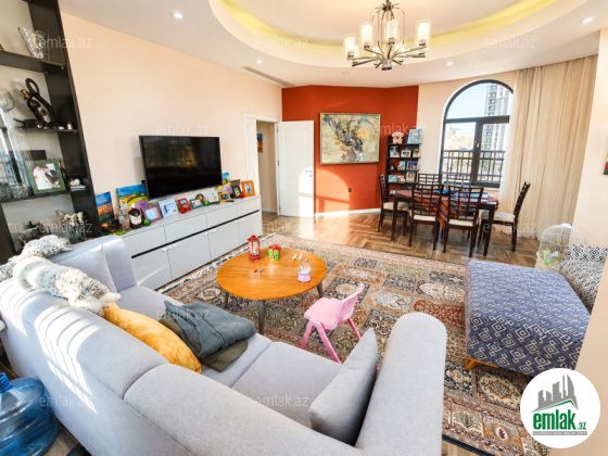 Satılır 4 otaqlı 140 m² yeni tikili Nizami m — Mənzil (5)