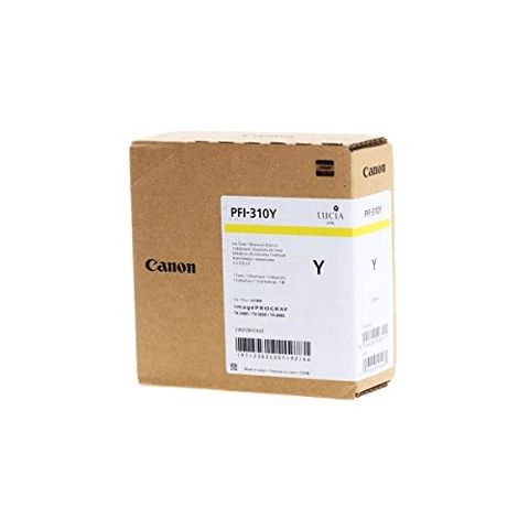 Kartric Canon Pigment Ink Cartridge Tank PFl-310 Yellow 2362C001 — Bakı