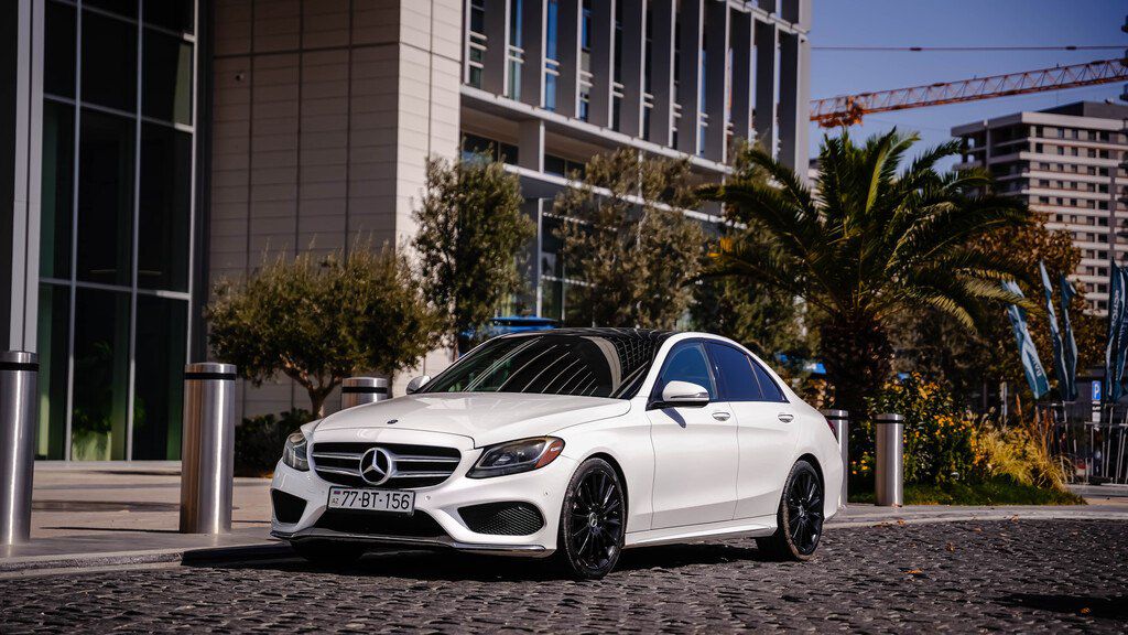 Mercedes C 300, 2.0 L, 2017 il, 119 500 km — Avtomobillər, Bakı (5)