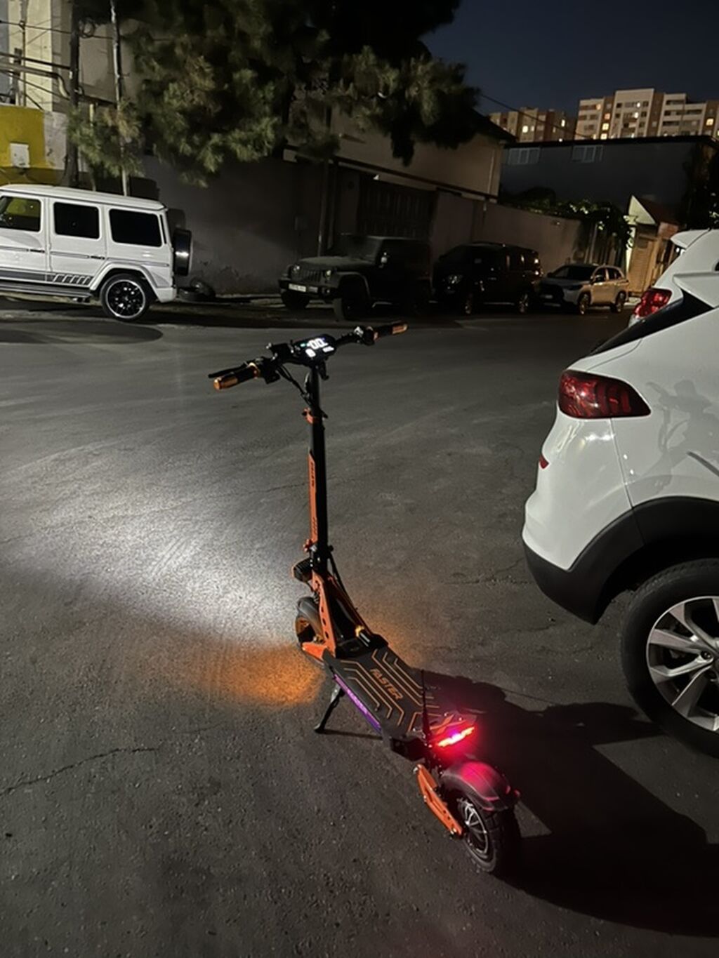 Elektrik skuter – güclü, iri təkərli, şəhər və kənar yollar üçün — Skuterlər, Bakı (2)
