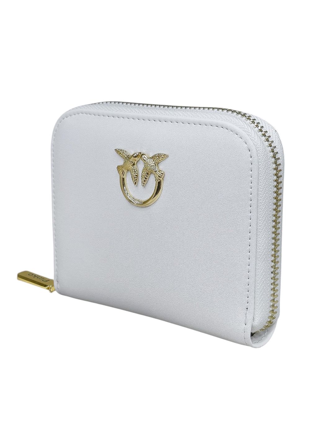 Ağ rəngli qadın pul kisəsi, dəri, 12x10 sm, 6 kart bölməsi, Çin istehsalı - TheBest_111_White — Mallar, Bakı (2)